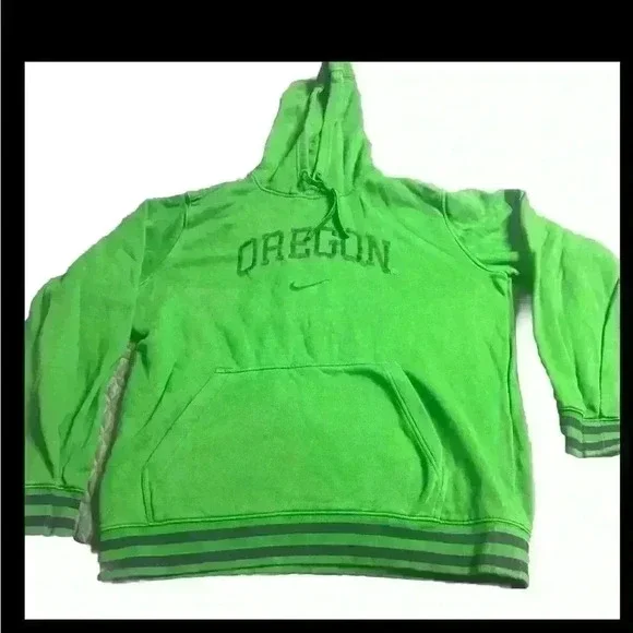 Green hoodie in a size large - Picture 1 of 4